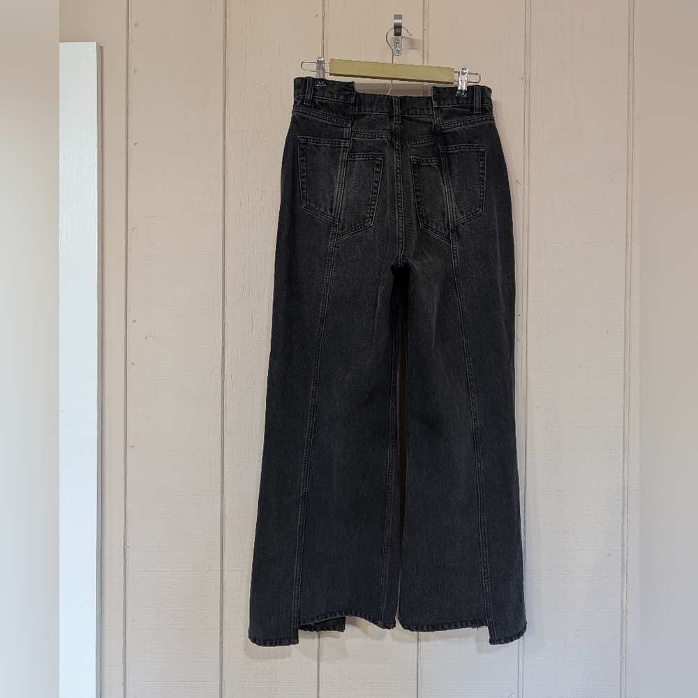 Reformation Reworked Cary High‎ Rise Slouchy Wide Leg Jeans Trinity Wash - Picture 11 of 14